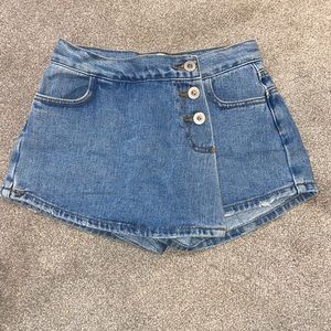Pac Sun jean skort